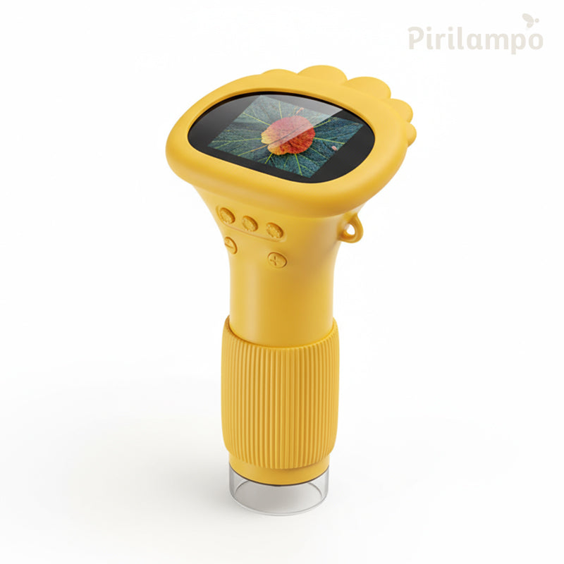 Pirilampo Desvenda: Microscópio Digital Portátil para Crianças